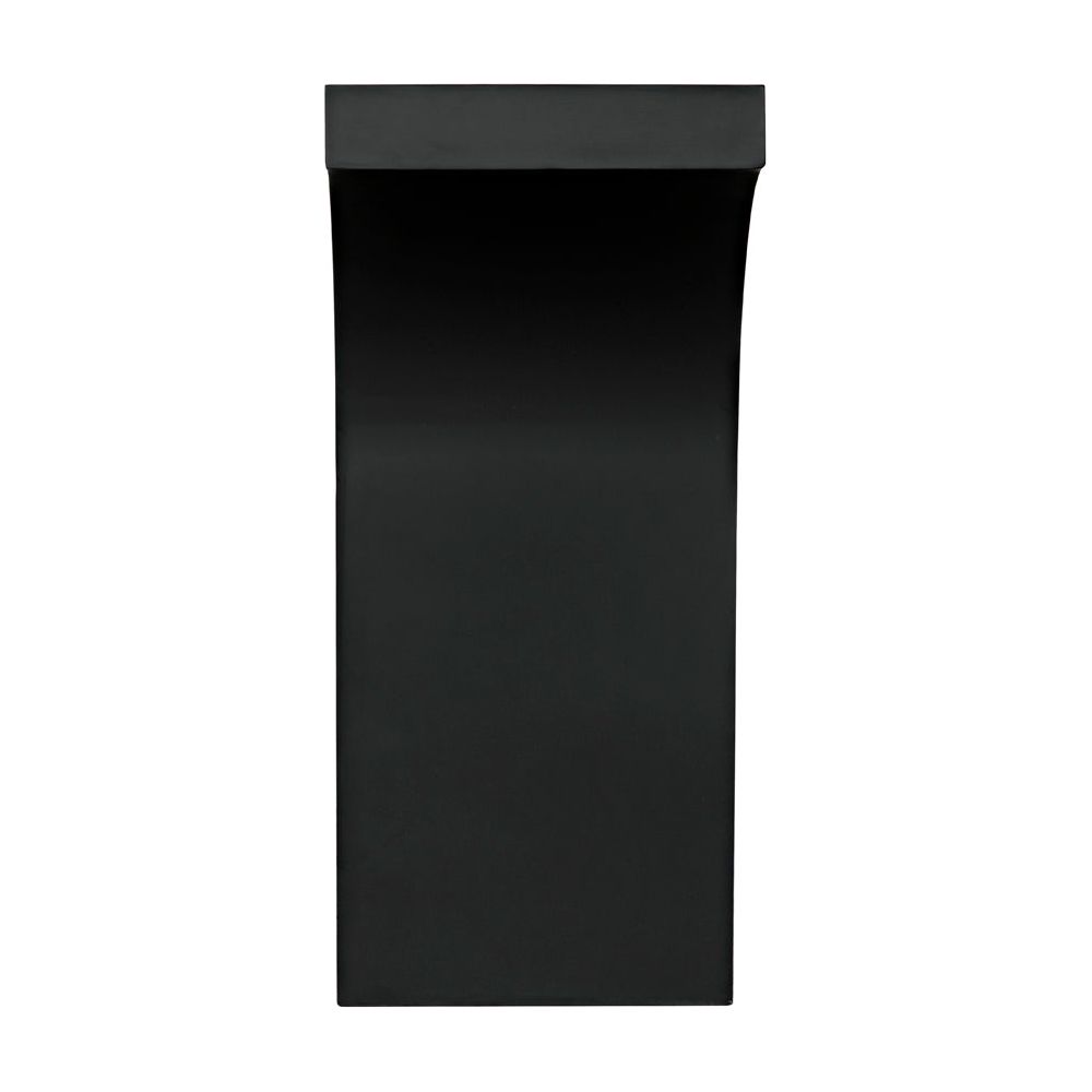 Maximus Console/Side Table, Black Iron by NOIR
