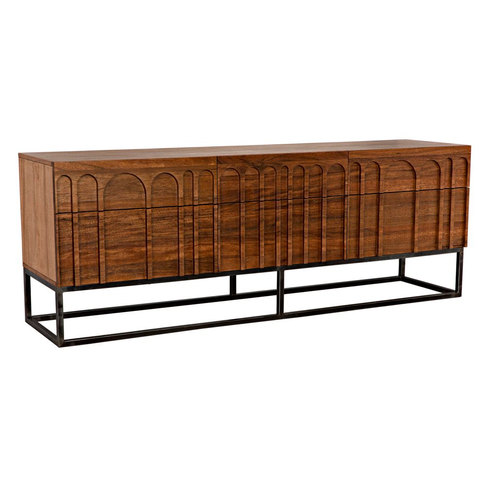 Casanova Sideboard, Dark Walnut by NOIR
