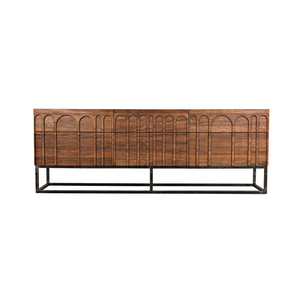 Casanova Sideboard, Dark Walnut by NOIR