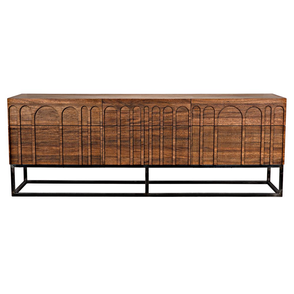 Casanova Sideboard, Dark Walnut by NOIR