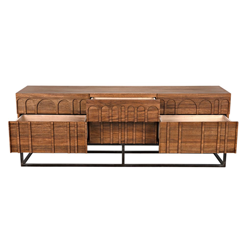 Casanova Sideboard, Dark Walnut by NOIR