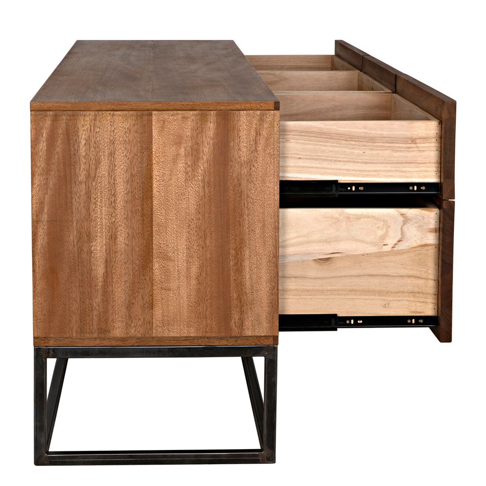 Casanova Sideboard, Dark Walnut by NOIR