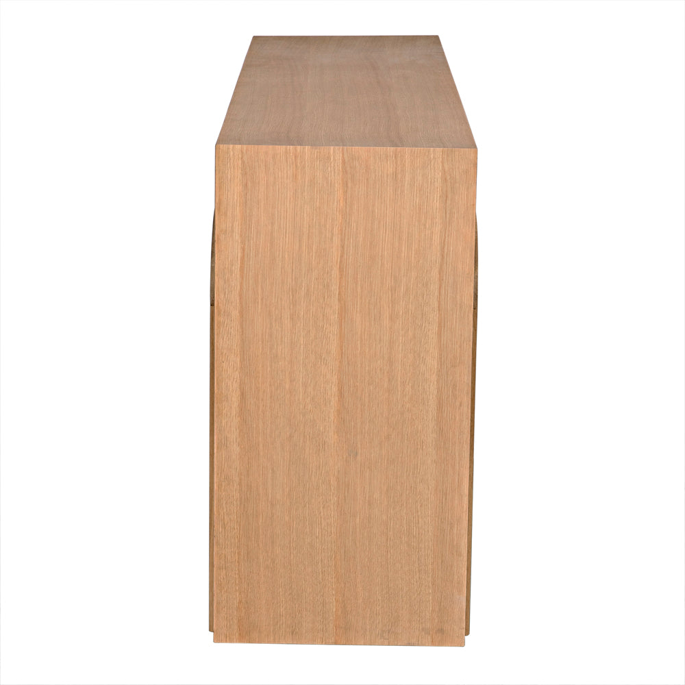Enzo Console, White Oak by NOIR