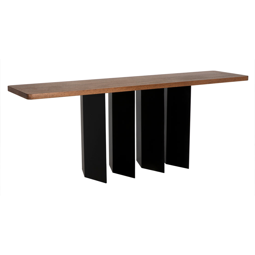 Delta Console with Metal Base by NOIR