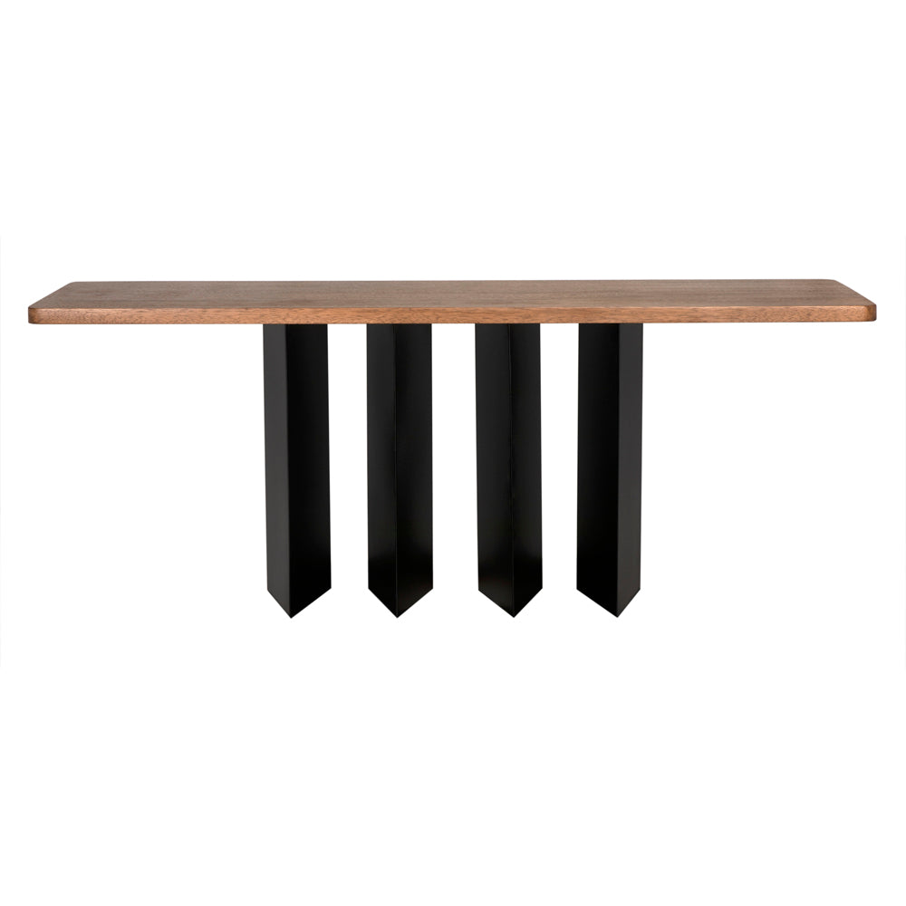 Delta Console with Metal Base by NOIR