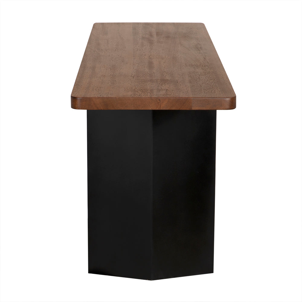 Delta Console with Metal Base by NOIR