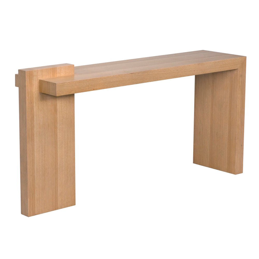 Atlanta Console, White Oak Veneer by NOIR
