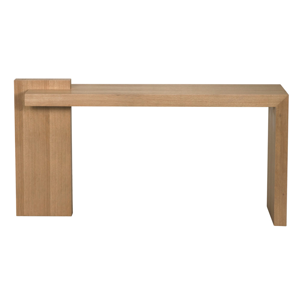 Atlanta Console, White Oak Veneer by NOIR
