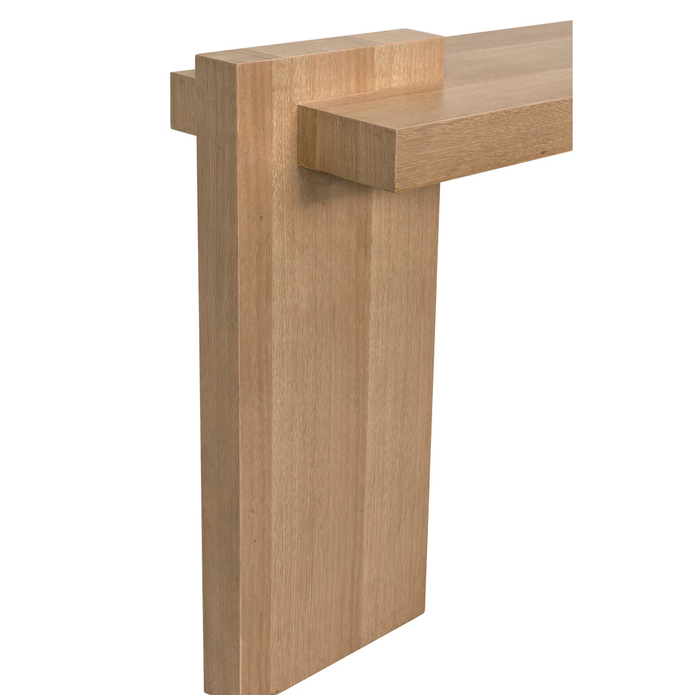 Atlanta Console, White Oak Veneer by NOIR