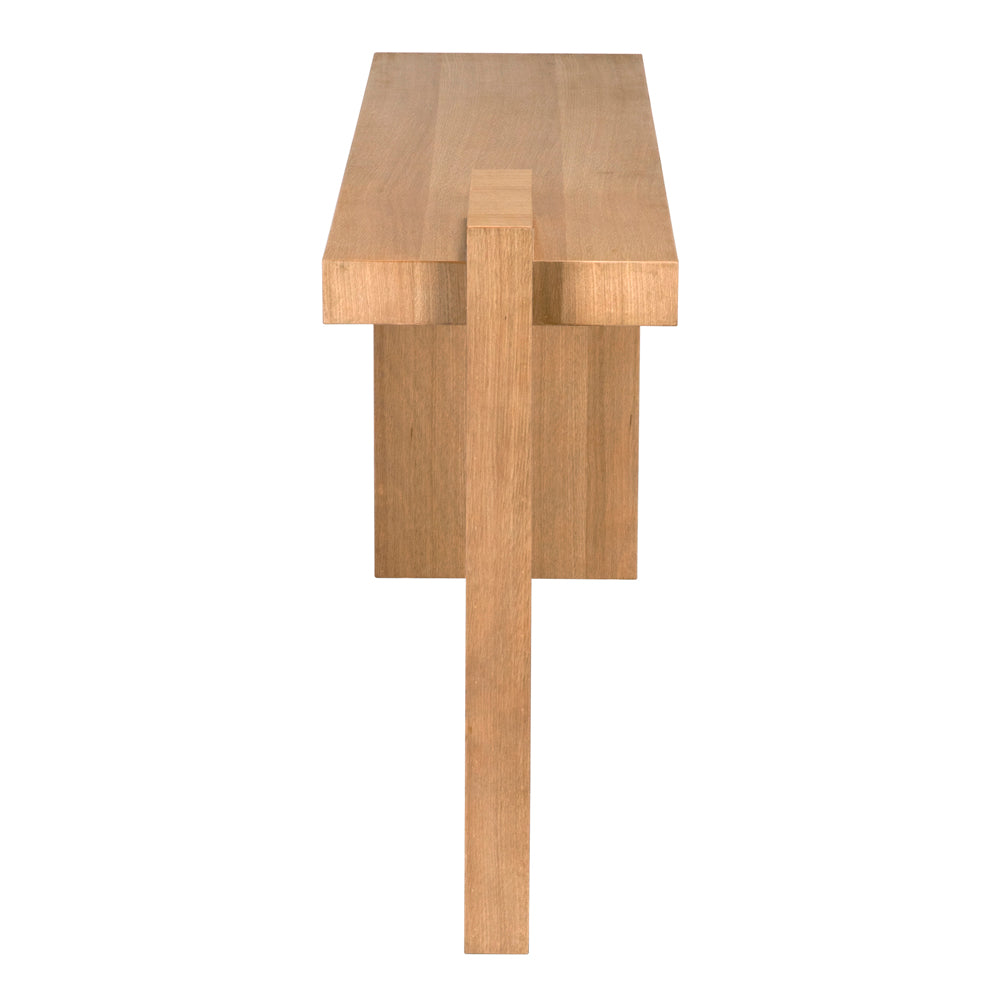 Atlanta Console, White Oak Veneer by NOIR