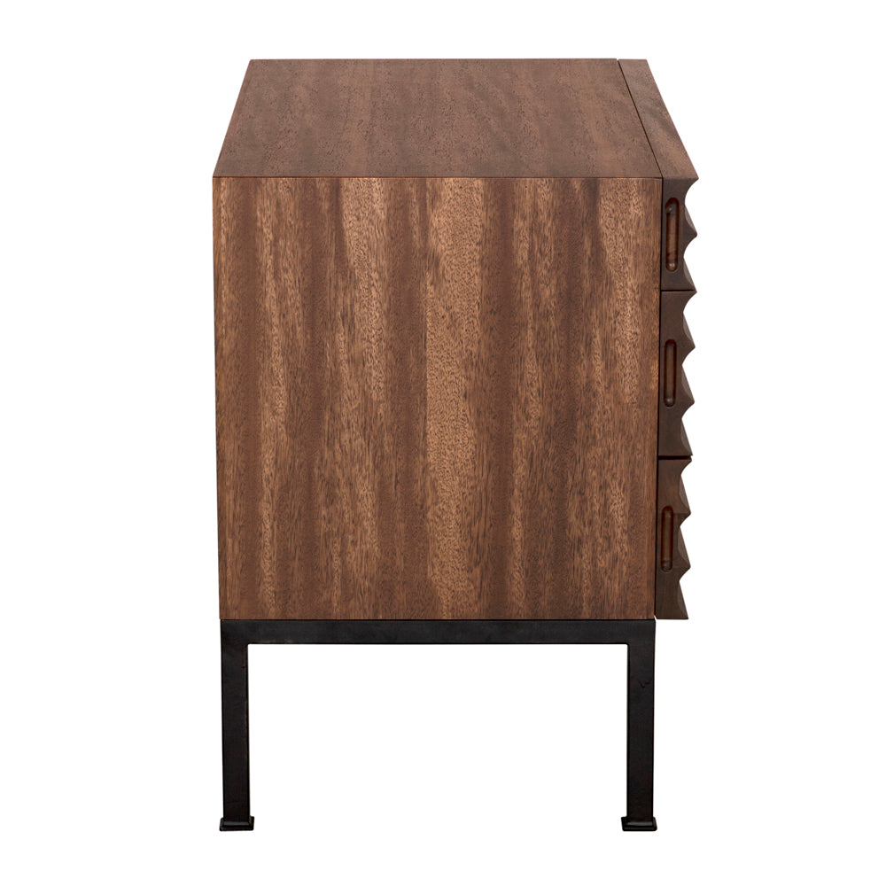 Arturo Console, Dark Walnut by NOIR