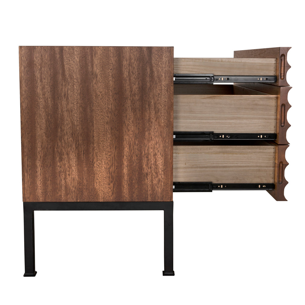Arturo Console, Dark Walnut by NOIR