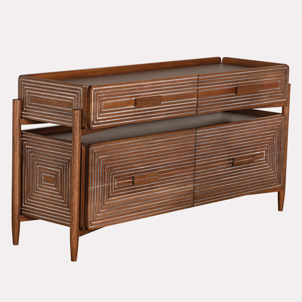 Savino Sideboard, Dark Walnut by NOIR