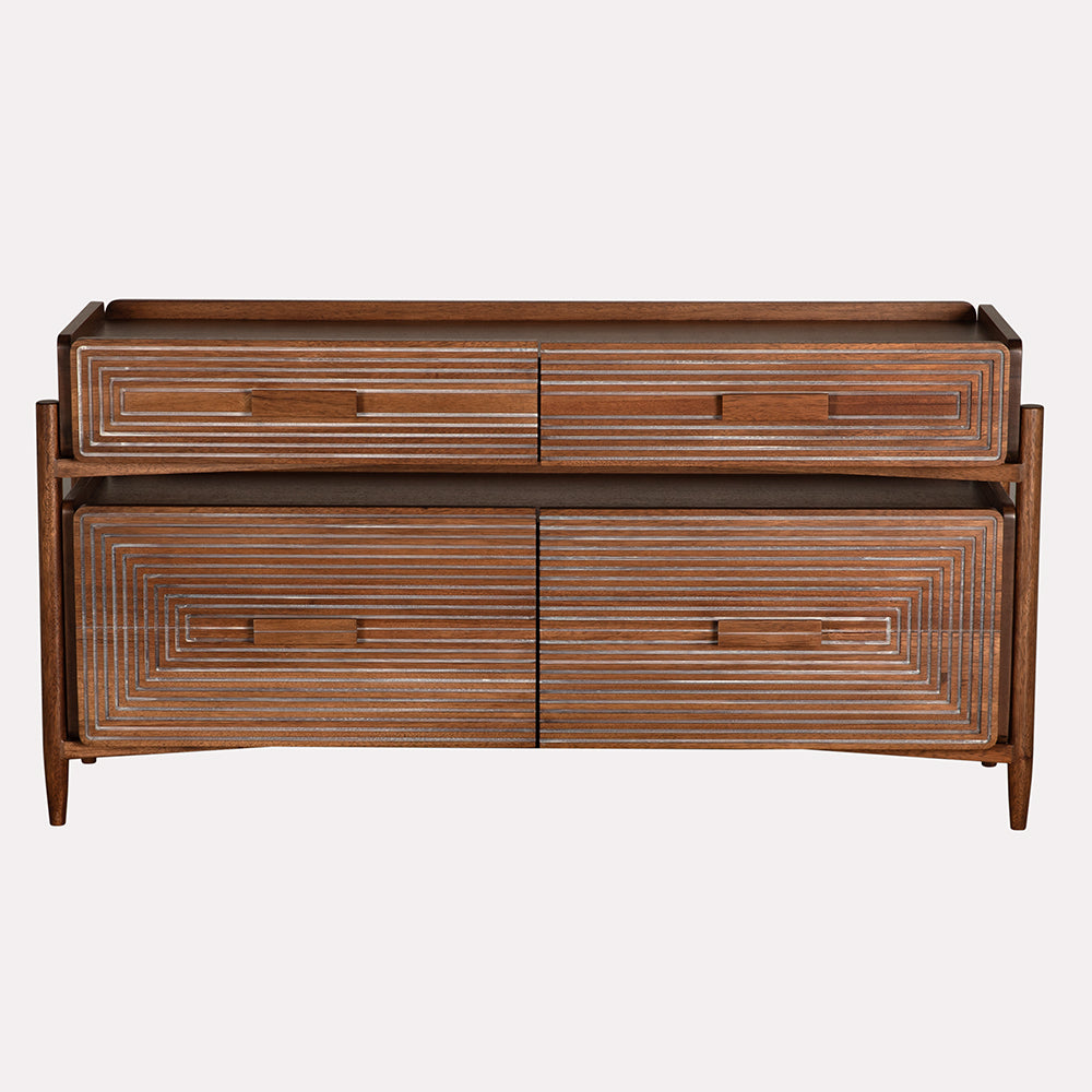 Savino Sideboard, Dark Walnut by NOIR