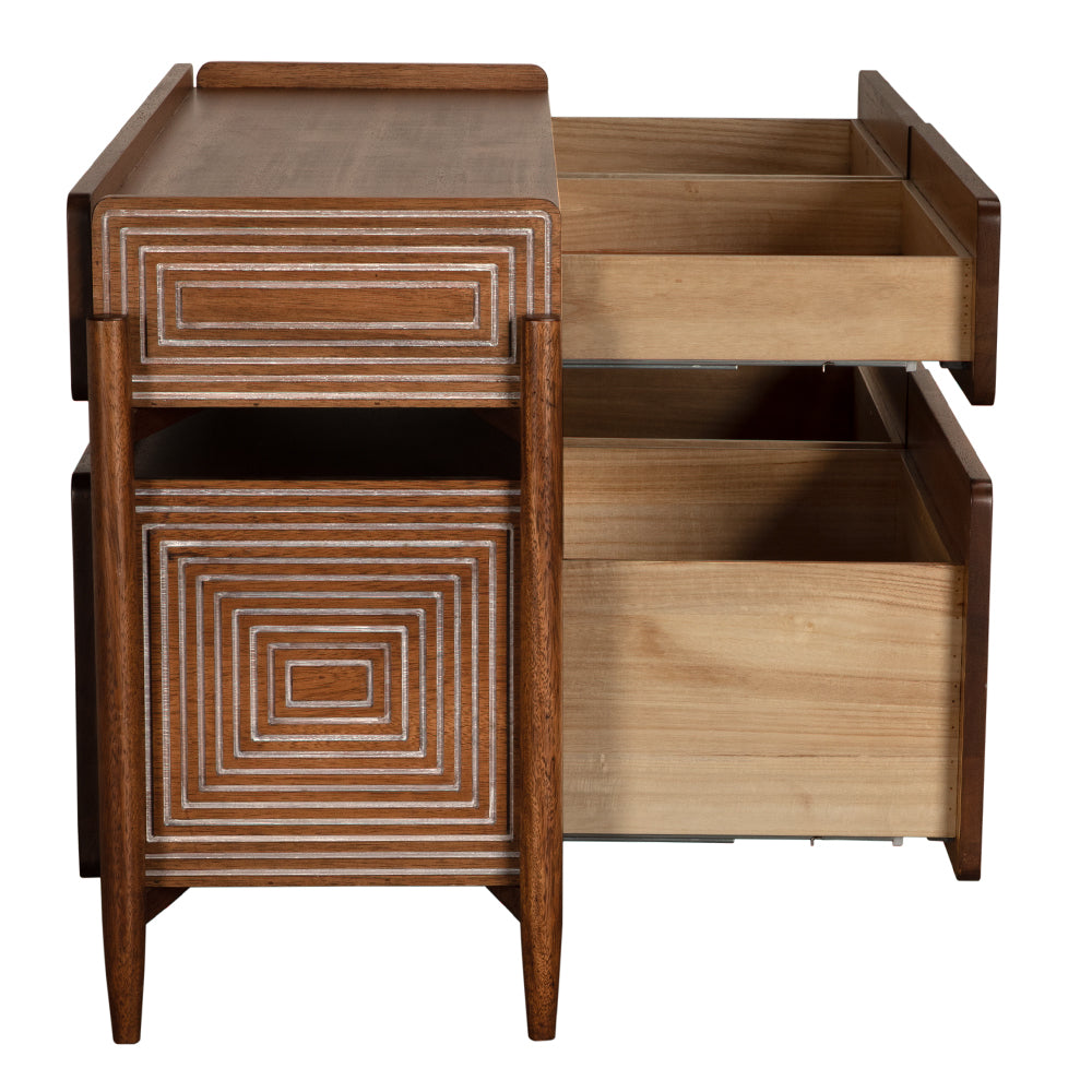 Savino Sideboard, Dark Walnut by NOIR