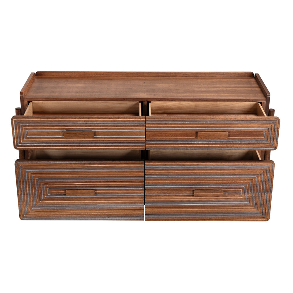 Savino Sideboard, Dark Walnut by NOIR