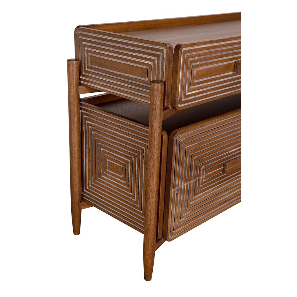 Savino Sideboard, Dark Walnut by NOIR