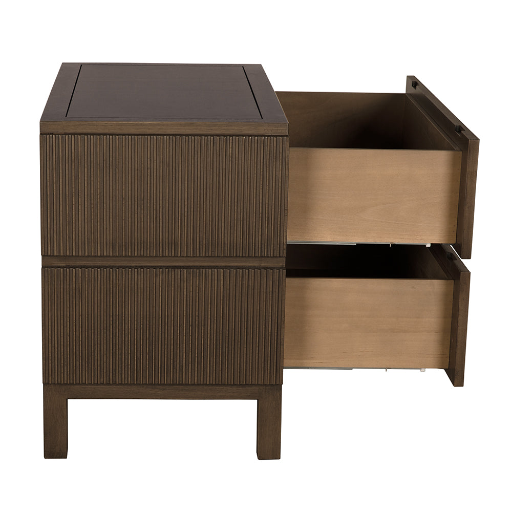 Plato Sideboard, Greige Walnut by NOIR