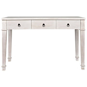 Curba Desk, White Wash by NOIR