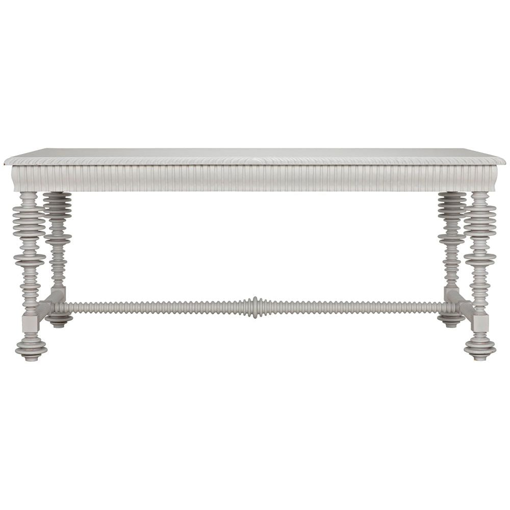Portuguese Desk, Solid White by NOIR