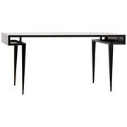 Stiletto Desk, Black Iron by NOIR