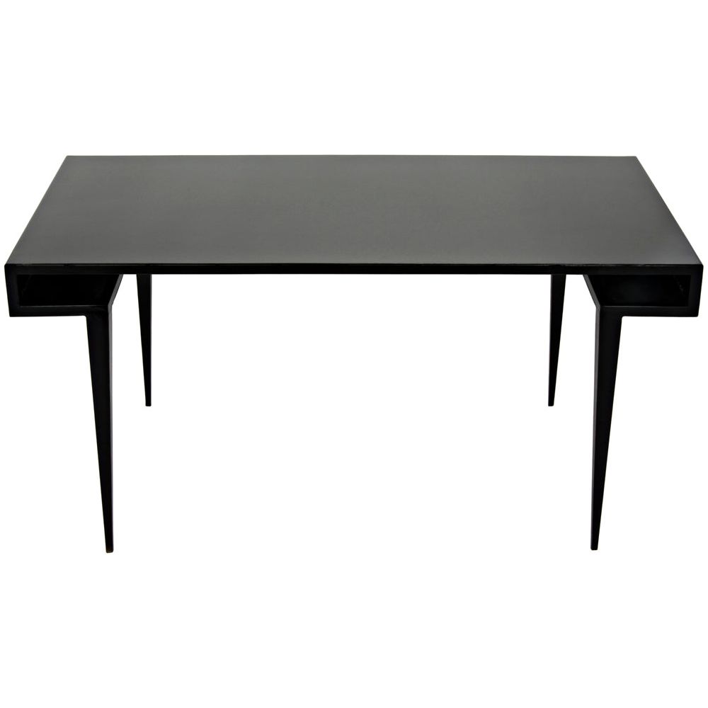 Stiletto Desk, Black Iron by NOIR