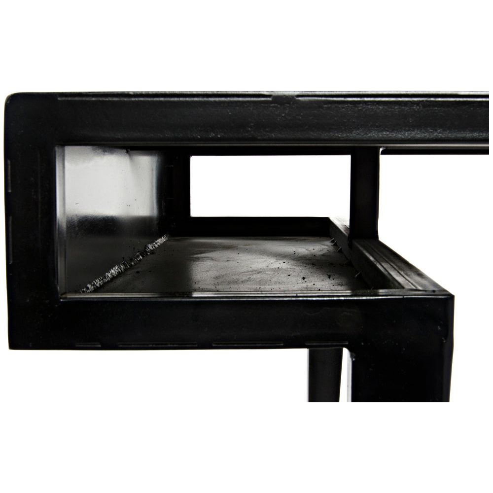 Stiletto Desk, Black Iron by NOIR
