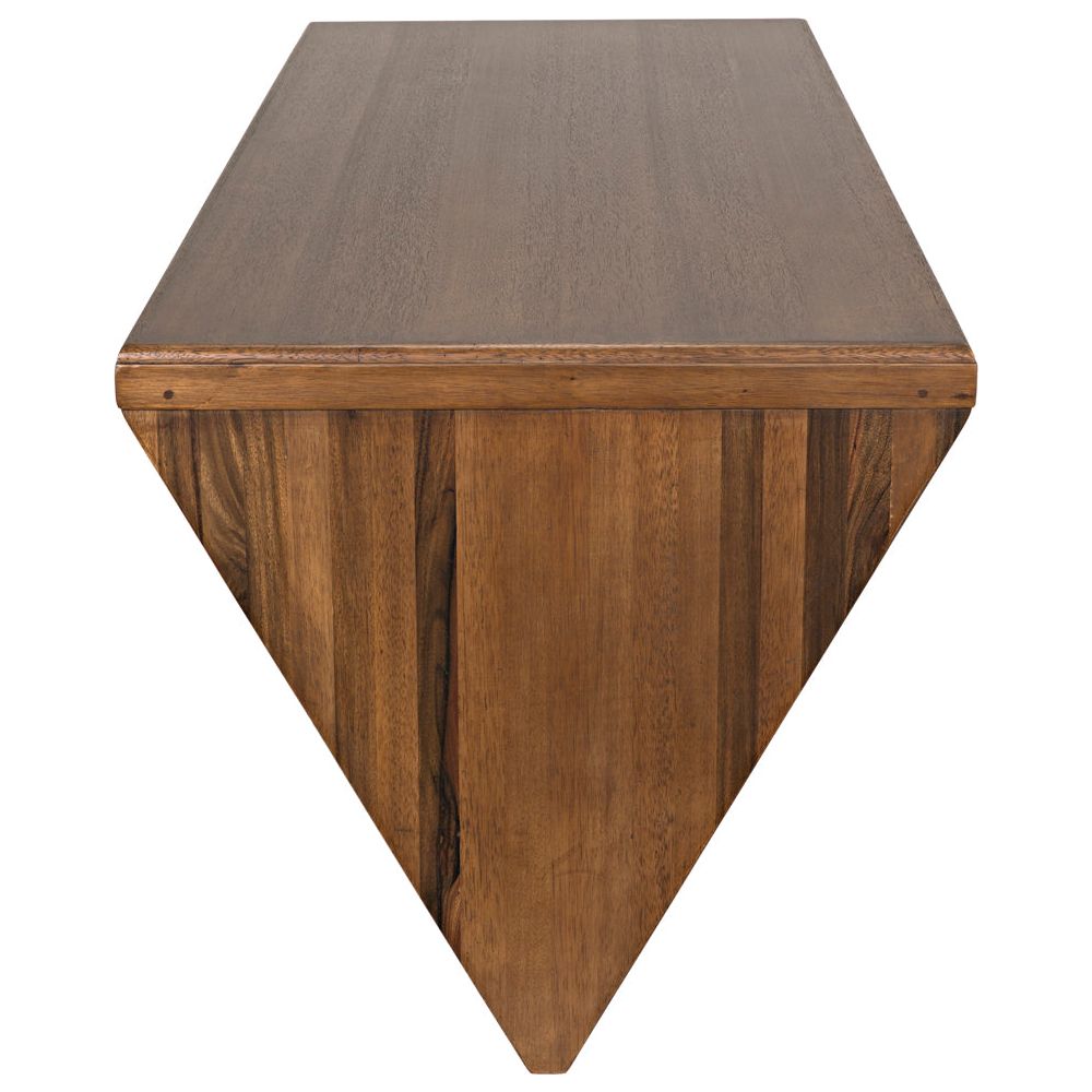 Tetramo Desk, Dark Walnut by NOIR