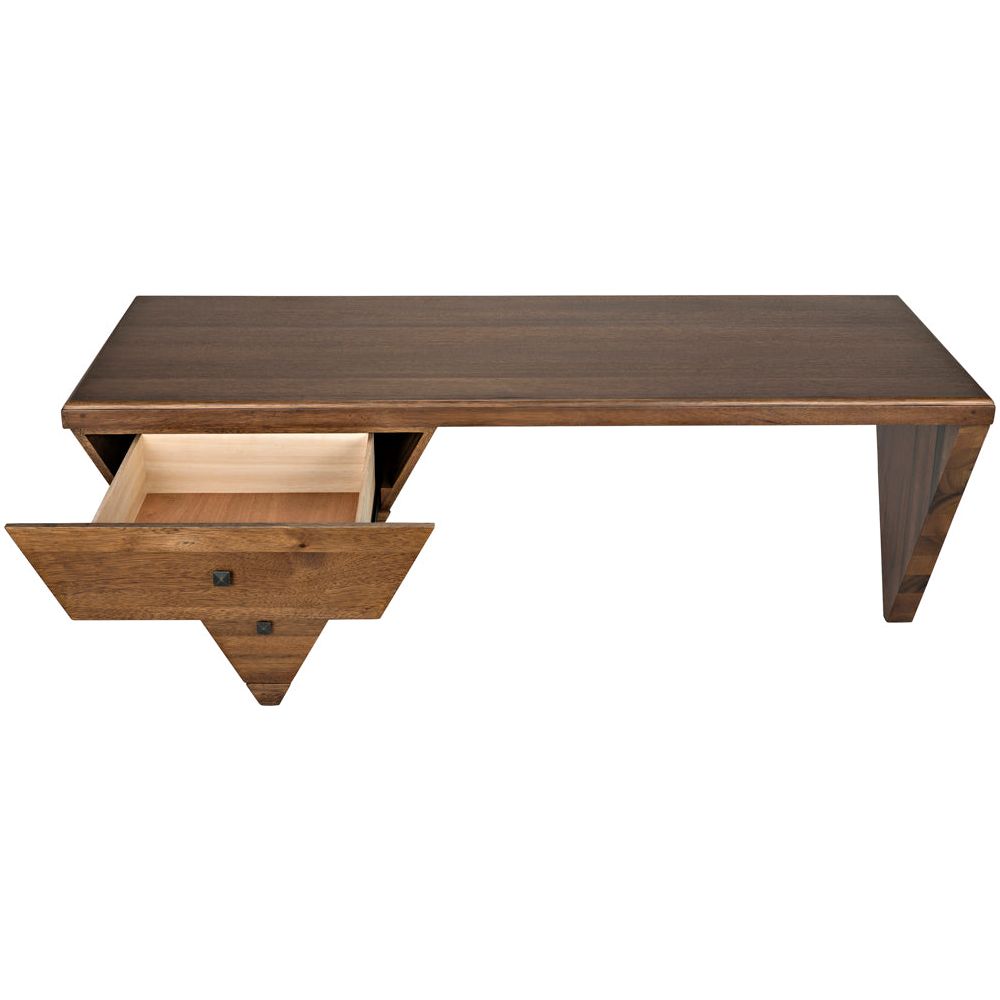 Tetramo Desk, Dark Walnut by NOIR
