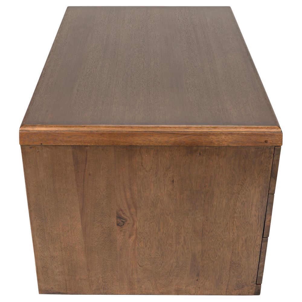 Tetramo Desk, Dark Walnut by NOIR