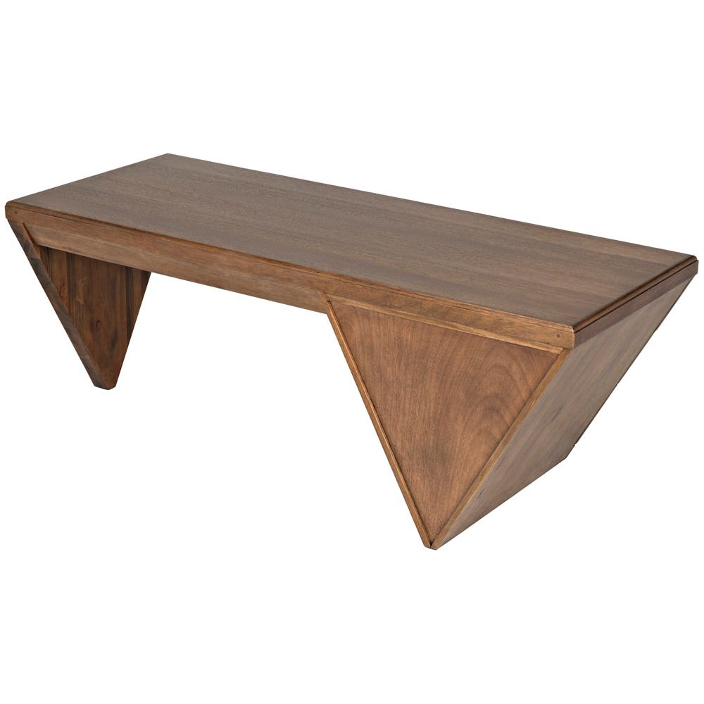 Tetramo Desk, Dark Walnut by NOIR