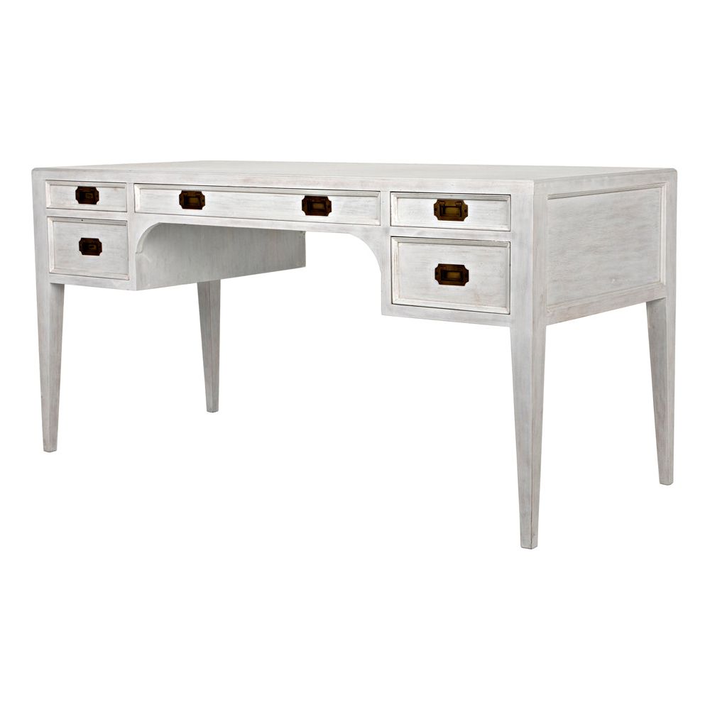 Africa Desk, White Wash by NOIR