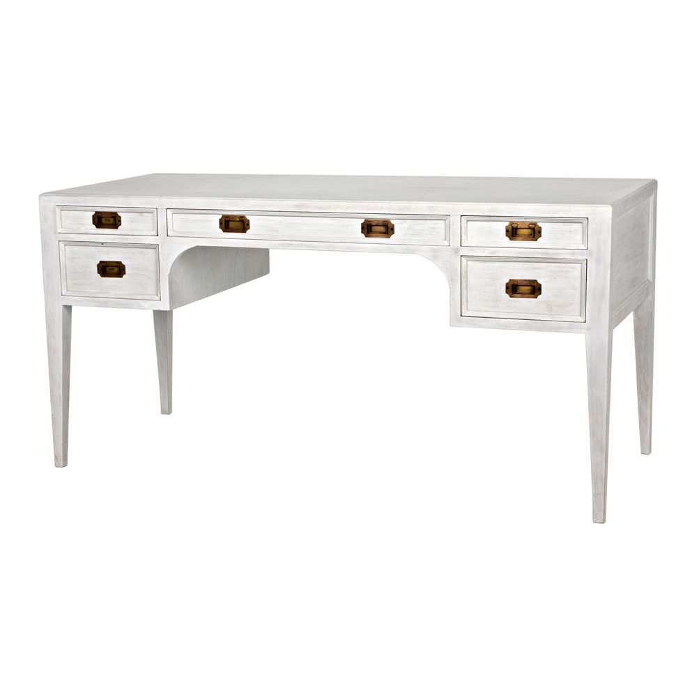 Africa Desk, White Wash by NOIR