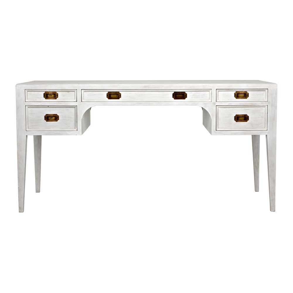 Africa Desk, White Wash by NOIR