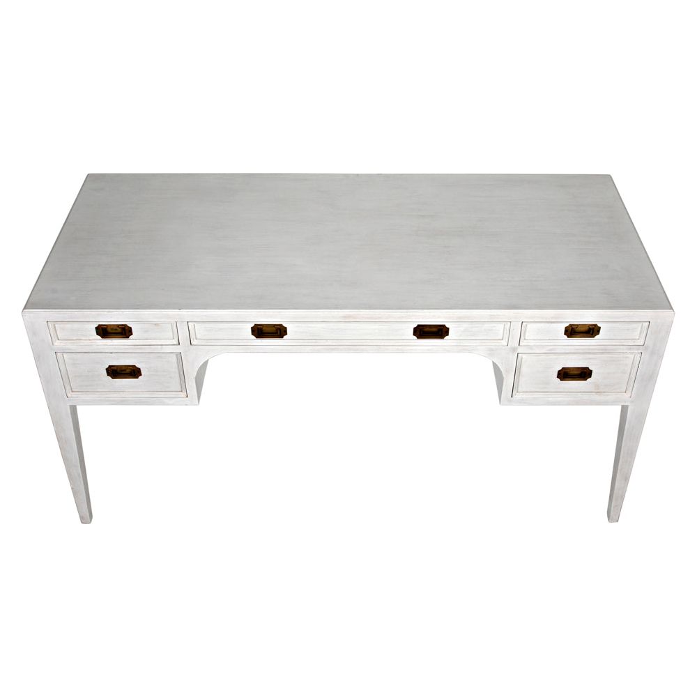 Africa Desk, White Wash by NOIR