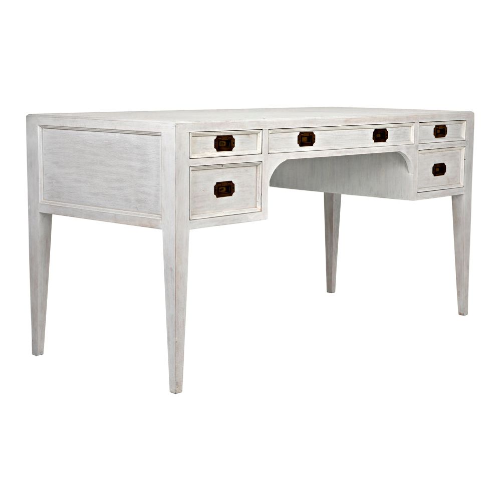 Africa Desk, White Wash by NOIR