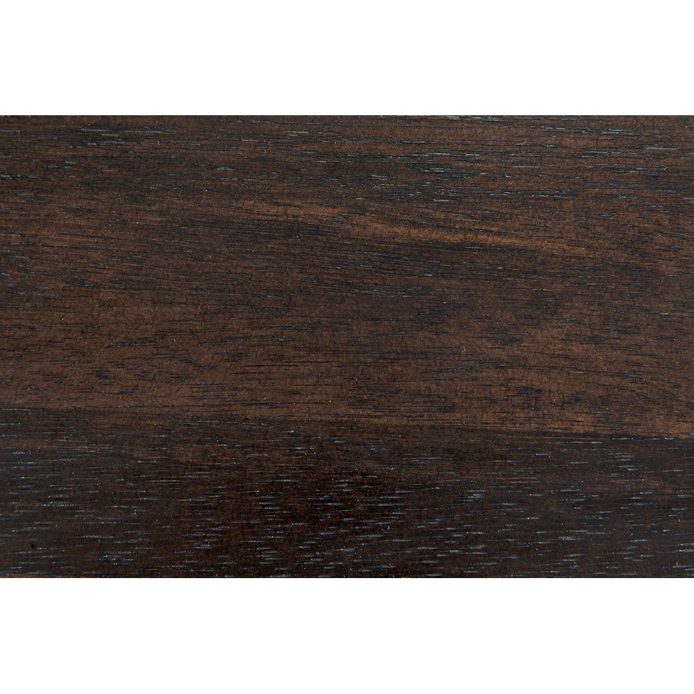 Truss Desk, Ebony Walnut with Iron Legs by NOIR