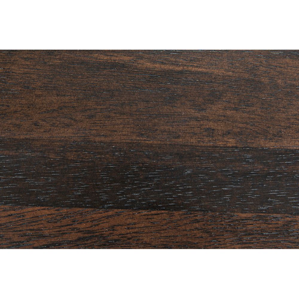 Truss Desk, Ebony Walnut with Iron Legs by NOIR