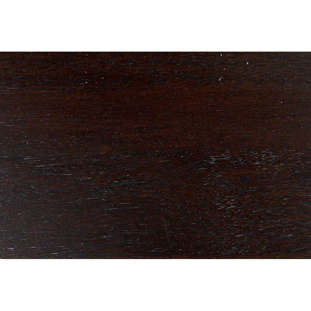 Voltes Desk, Ebony Walnut with Black Iron by NOIR