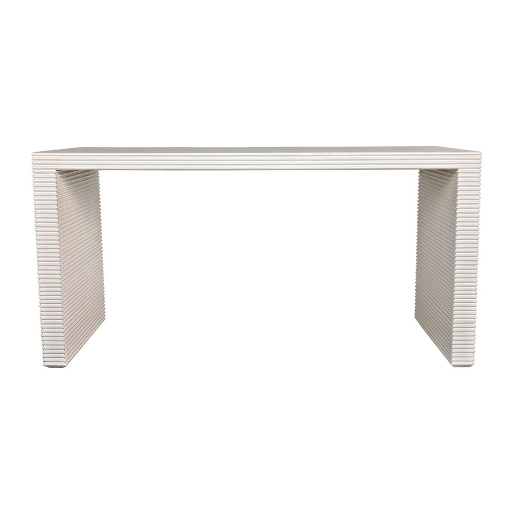 Manhattan Desk, Solid White by NOIR