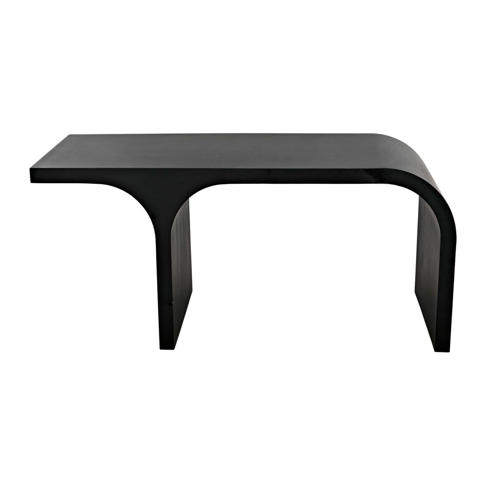 Maximus Desk, Black Metal by NOIR