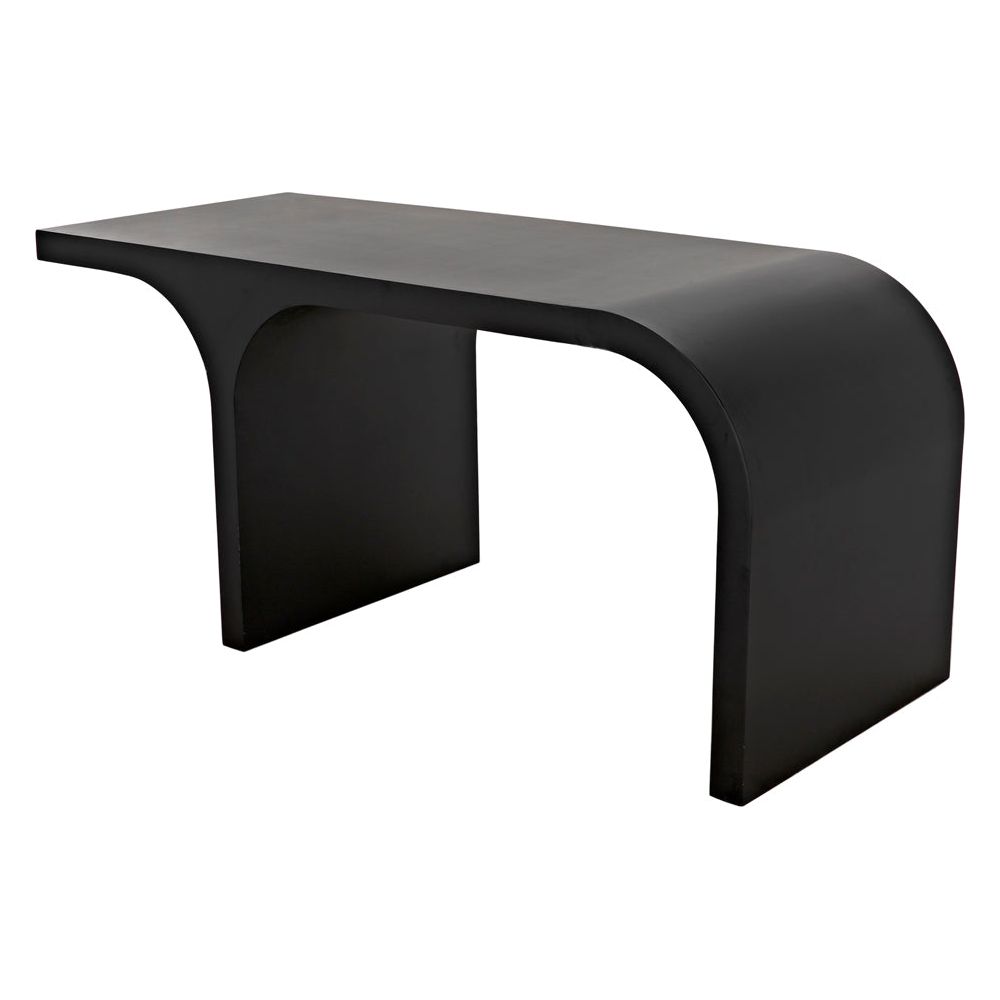 Maximus Desk, Black Metal by NOIR