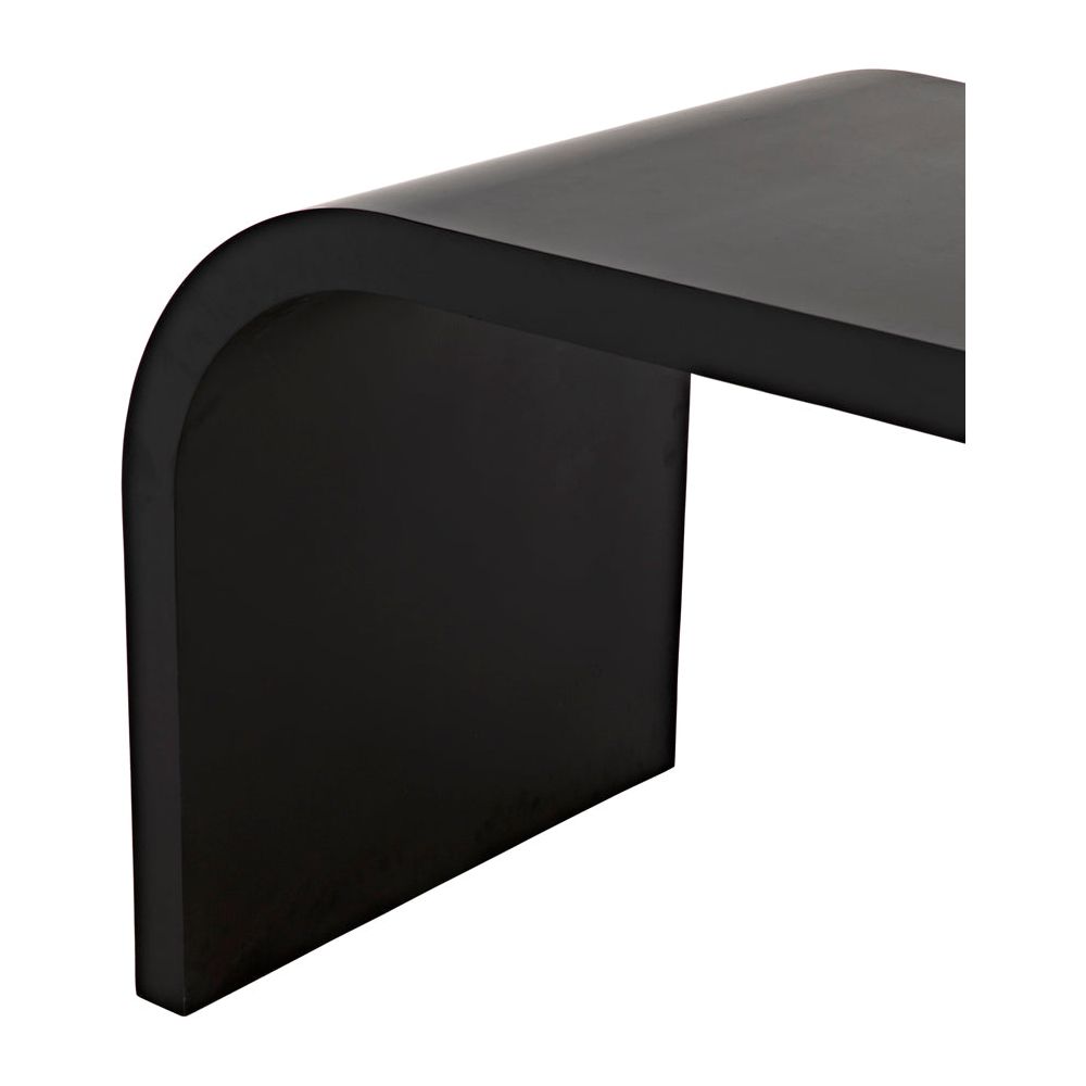 Maximus Desk, Black Metal by NOIR