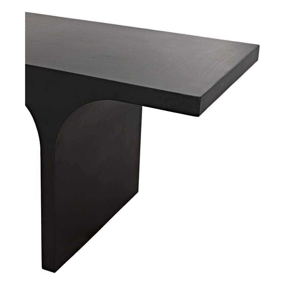 Maximus Desk, Black Metal by NOIR