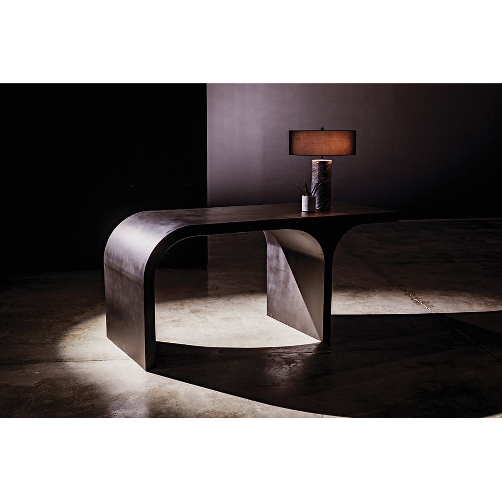 Maximus Desk, Black Metal by NOIR