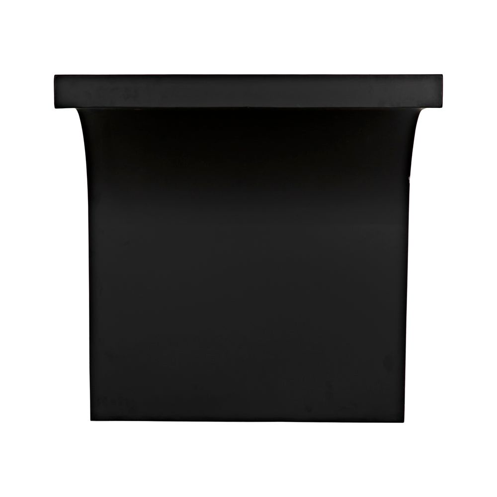 Maximus Desk, Black Metal by NOIR