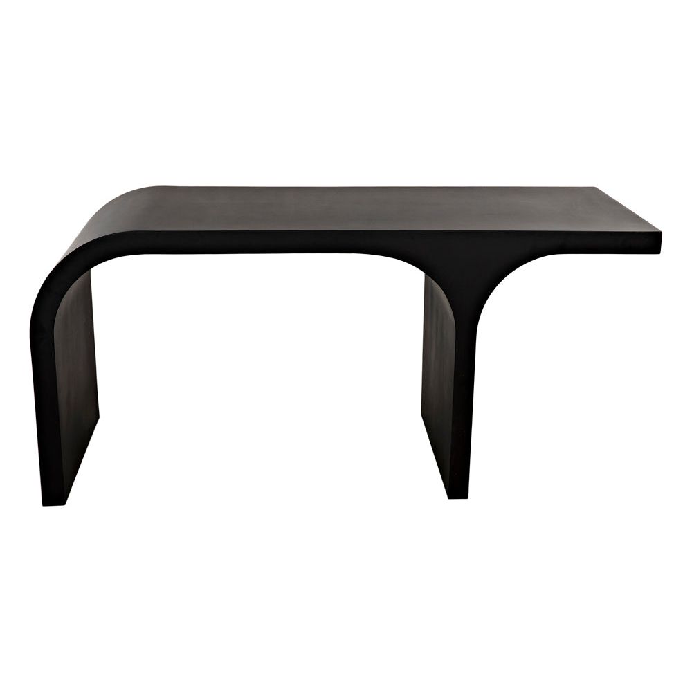 Maximus Desk, Black Metal by NOIR