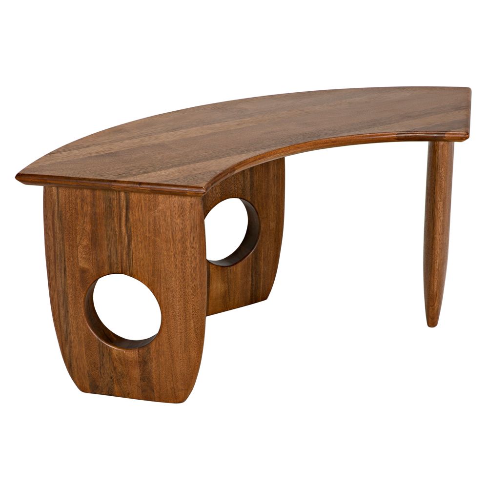 Lobster Desk, Dark Walnut by NOIR
