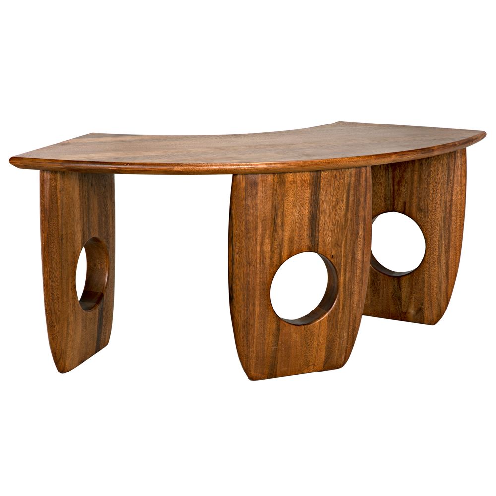 Lobster Desk, Dark Walnut by NOIR