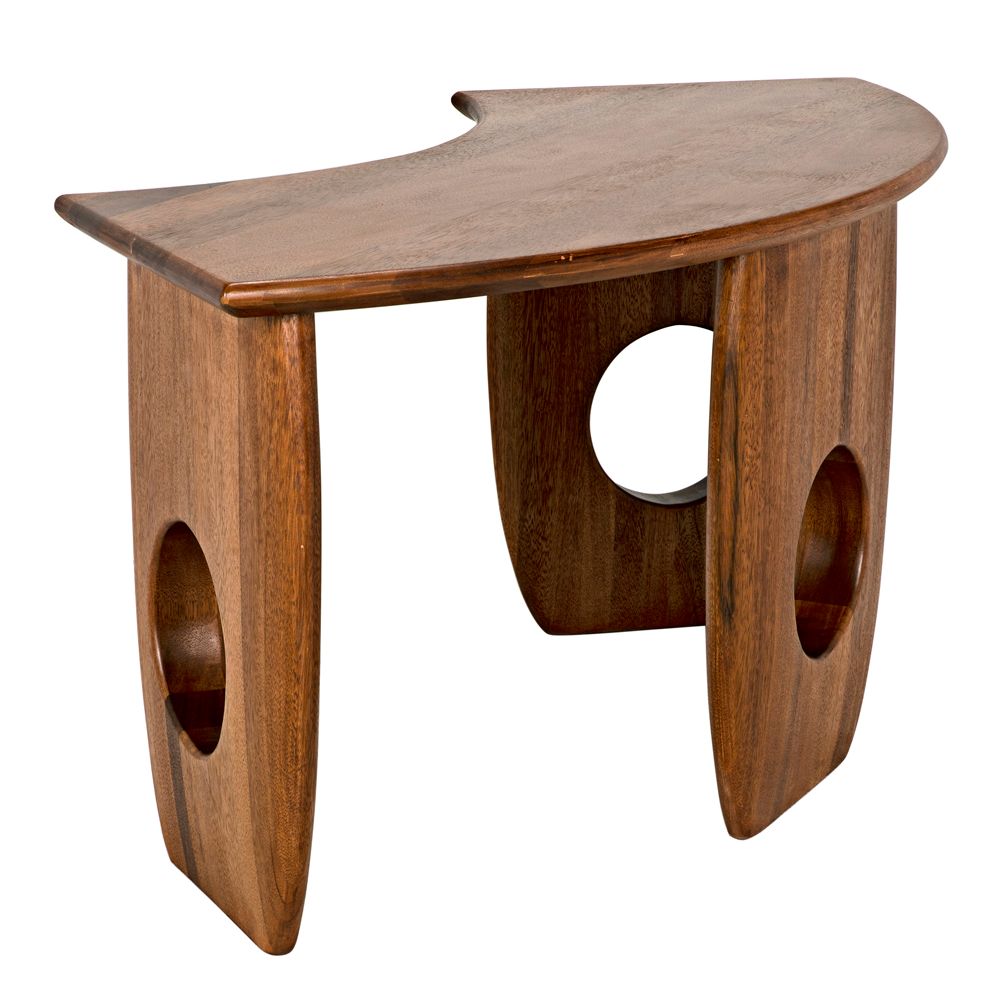 Lobster Desk, Dark Walnut by NOIR